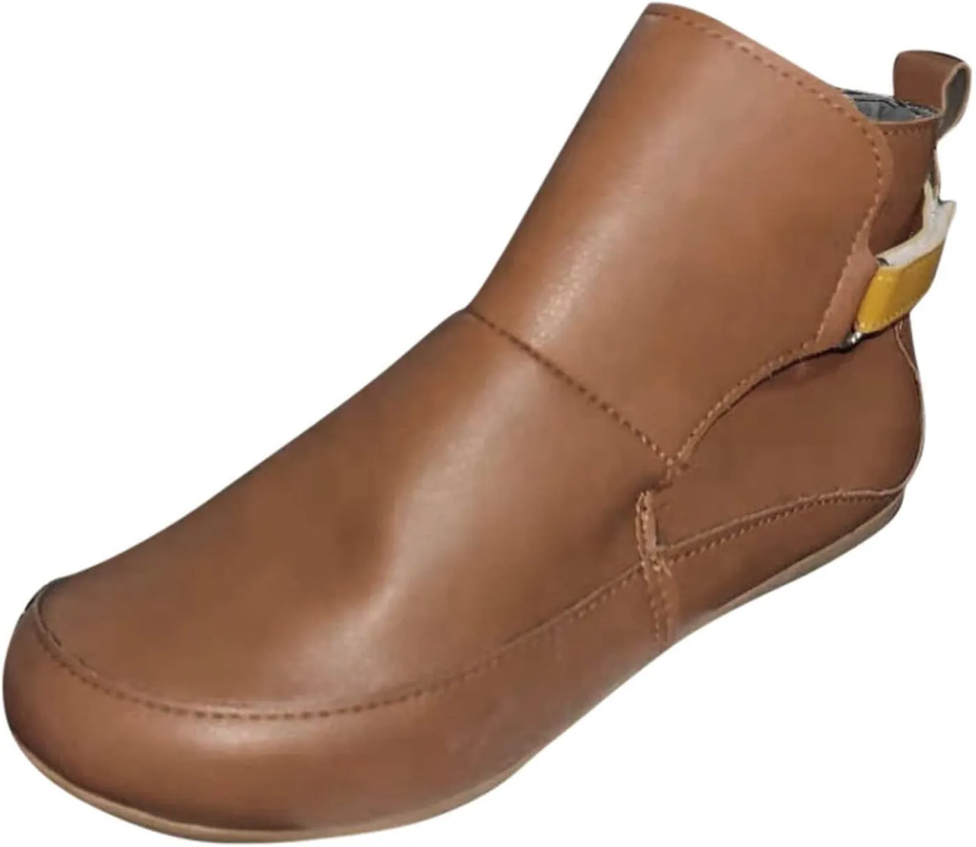 2024 Heel Ankle Boot Leather Ankle Booties Wide Width Ankle Boots for Women Medium Heel Womens Boots Ankle Wide Comfort Ankle Boots for Women Womens Leather Ankle Boots Size 8