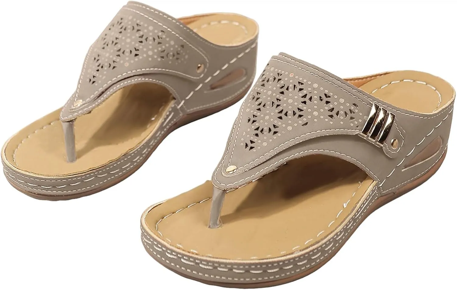 Avylays Orthopedic Sandals,Breathable Mesh Hollow Sports Sandals,Orthopedic Flip-Flops Summer Comfortable Sandals