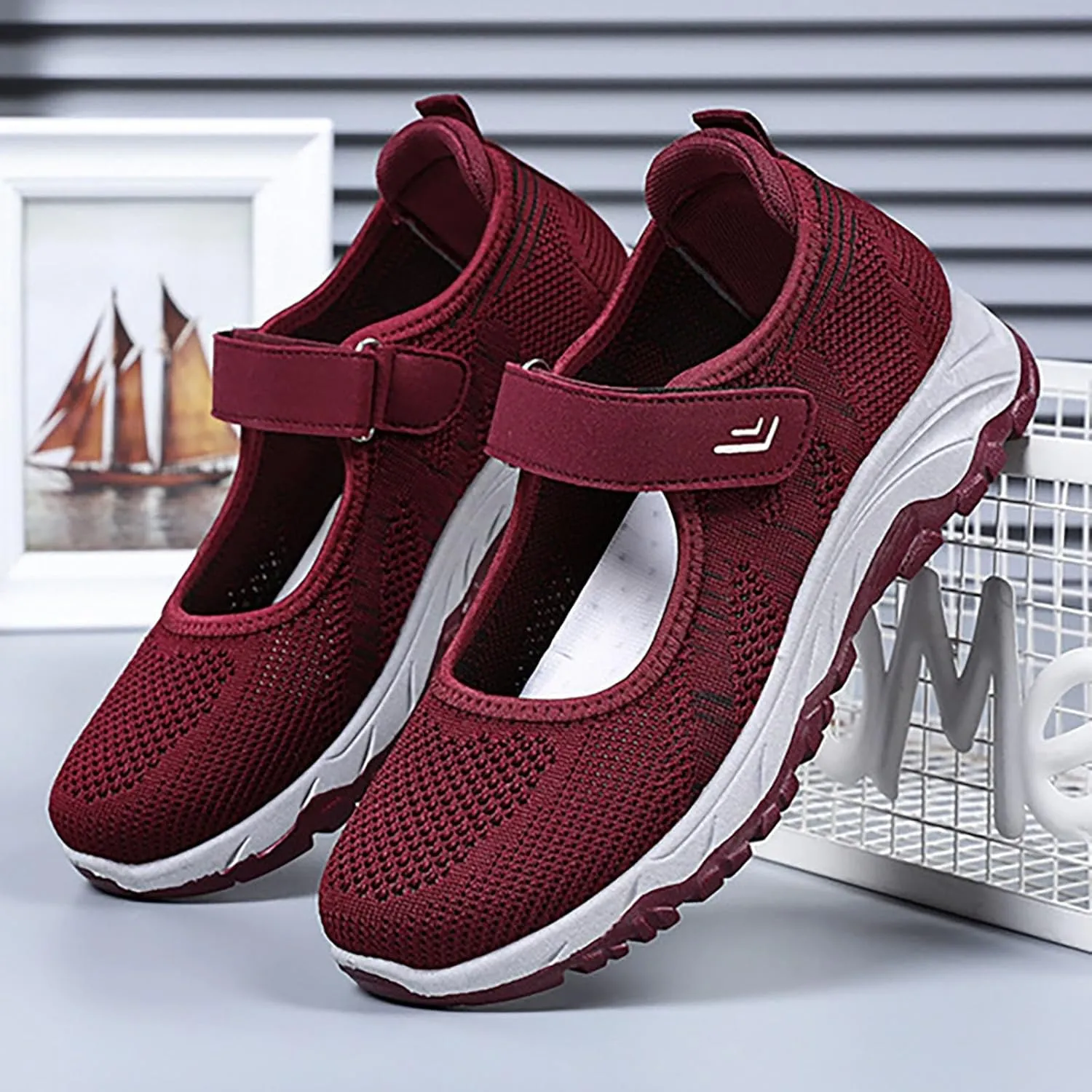 Barefoot Shoes Women Fashion Sneakers for Women 2024 Black Loafers Women Closed Head Cute Cozy Christmas Running Shoes Women Wide Toe Box Trendy Casual