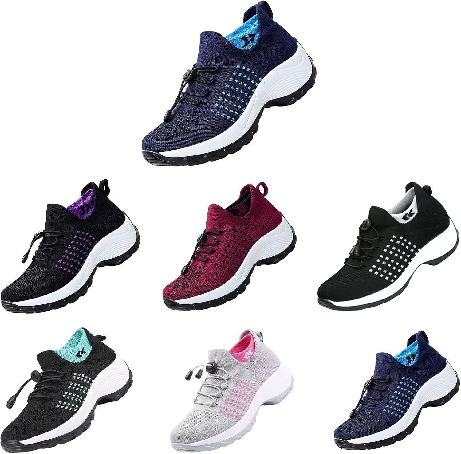 Basketball Shoes for MenWomens White Sneakers Wide Width Loafers for Women Dressy Soft Sole Fashion Christmas Tennis Shoes for Men Women's Wide Loafers