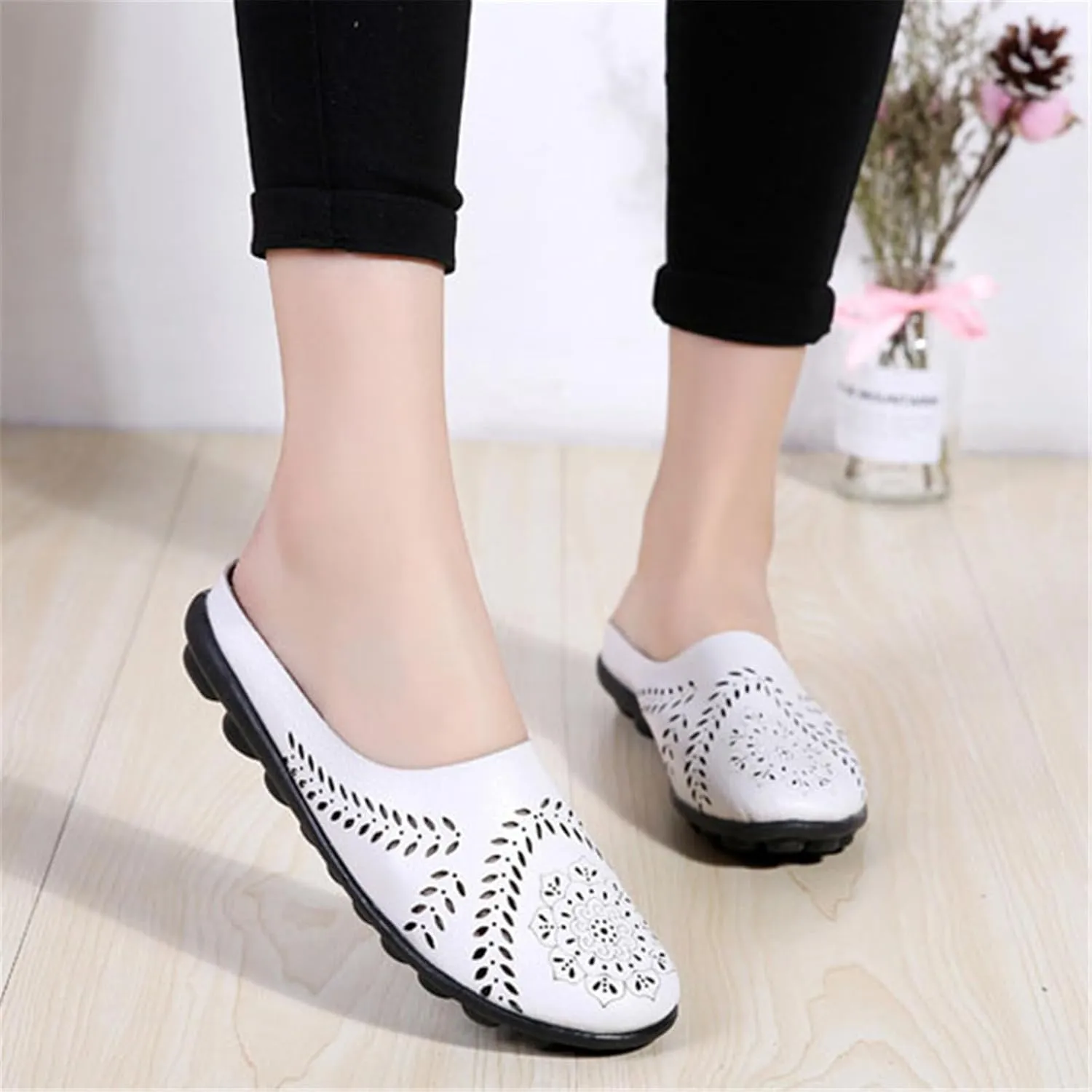 Basketball Shoes for WomenSneakers for Women Clearance Loafers for Women Comfort Cozy Warm Lightweight Christmas Shoes for Women Wide Round Toe Flats Comfortable