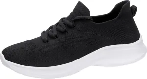Black Wedge Sneakers for Women 2023 Women's Fashion Sneakers Slip On Tennis Shoes Women Comfortable Wide Womens Black Slip On Sneakers Size 8.5 Shoes for Plantar Fasciitis for Women Walking Athletic