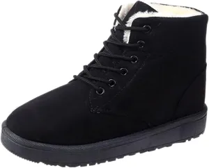 Boots for Women for Winter Ankle Winter Boots for Women 2024 Leather Ankle Boots for Women No Heel Ladies Ankle Boots Low Heel Dress Boots Ankle High Ankle Boots Women Size 11