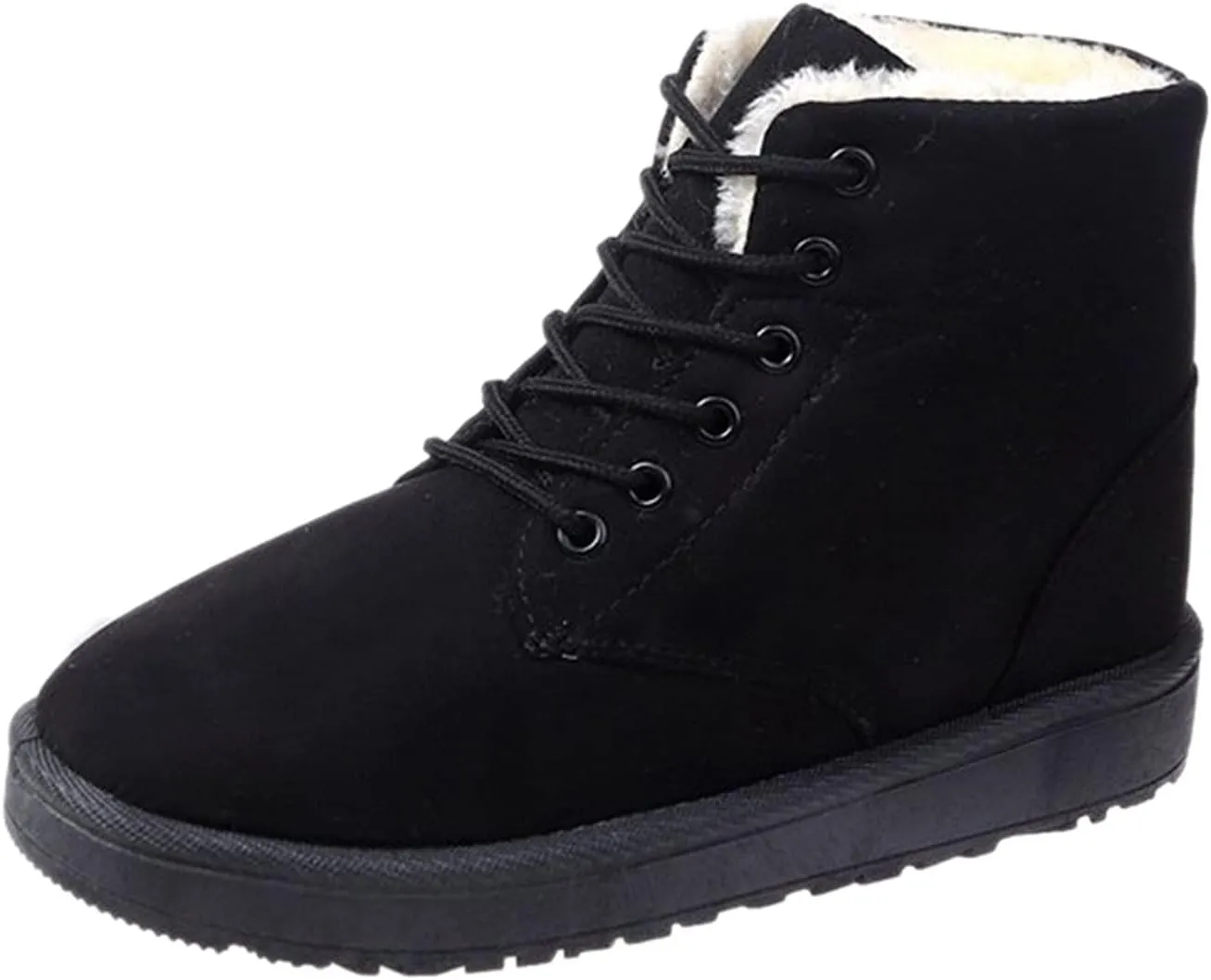 Boots for Women for Winter Ankle Winter Boots for Women 2024 Leather Ankle Boots for Women No Heel Ladies Ankle Boots Low Heel Dress Boots Ankle High Ankle Boots Women Size 11