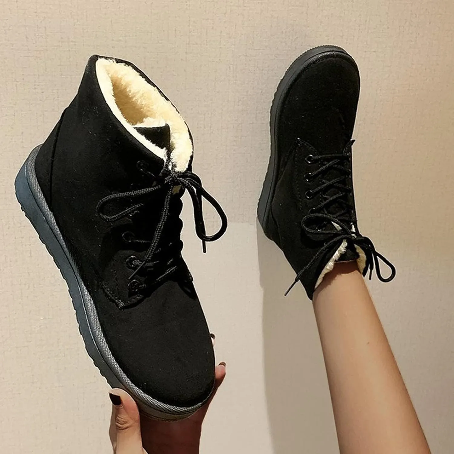 Boots for Women for Winter Ankle Winter Boots for Women 2024 Leather Ankle Boots for Women No Heel Ladies Ankle Boots Low Heel Dress Boots Ankle High Ankle Boots Women Size 11