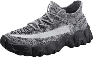 Breathable Dress Sneaker Men's Mesh Breathable Thick Soled Soft Soled Fitness Casual Fashion Sneakers