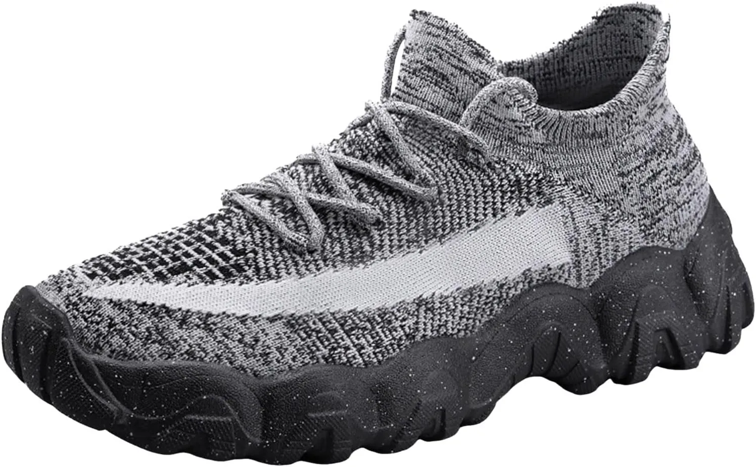 Breathable Dress Sneaker Men's Mesh Breathable Thick Soled Soft Soled Fitness Casual Fashion Sneakers