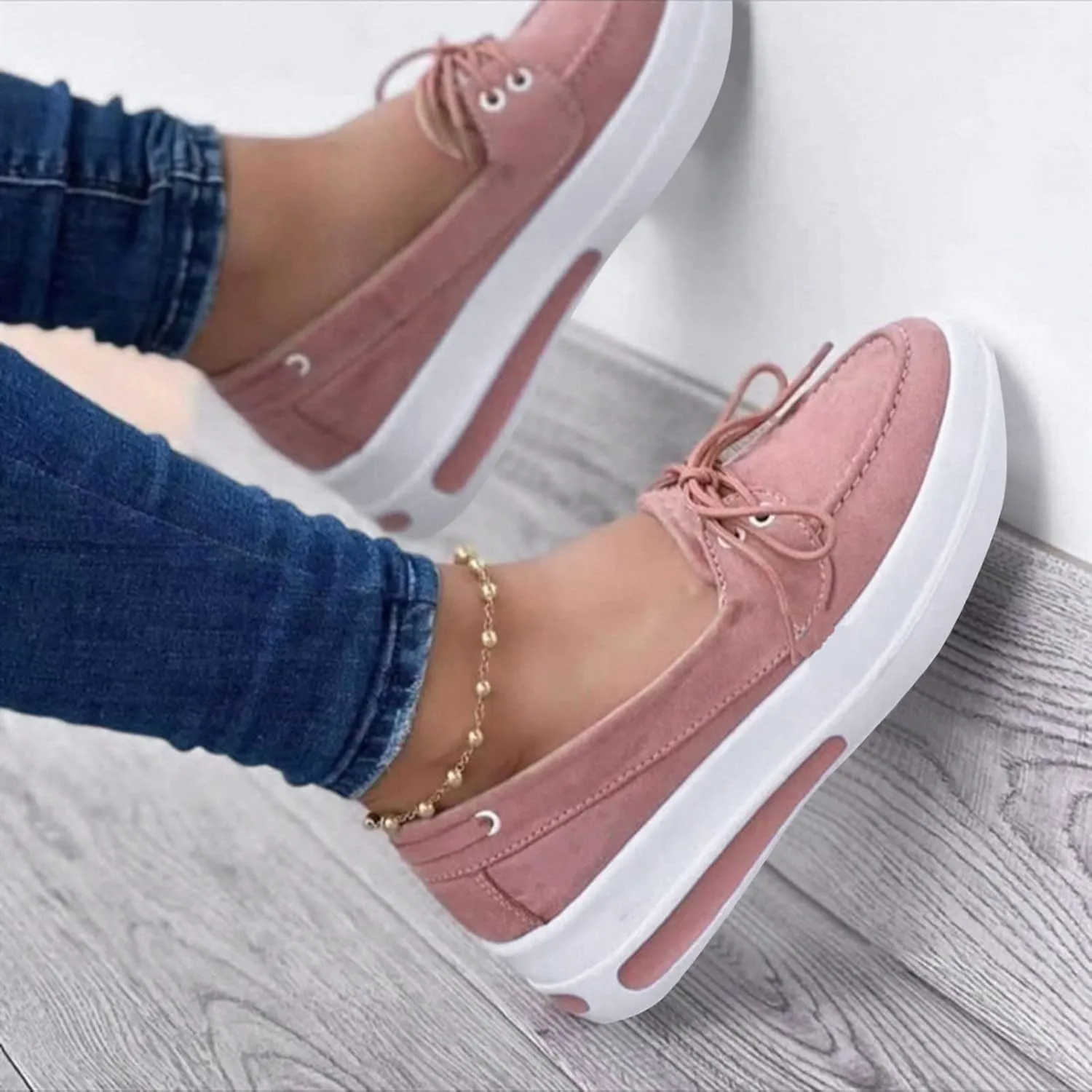 Business Casual Sneakers Women Zapatos OrtopéDicos para Mujer Con Pie Plano Black Sneakers for Women Fashion Womens Platform Sneakers Fashion Zapatillas Blancas para Mujer De Tacon Bajo