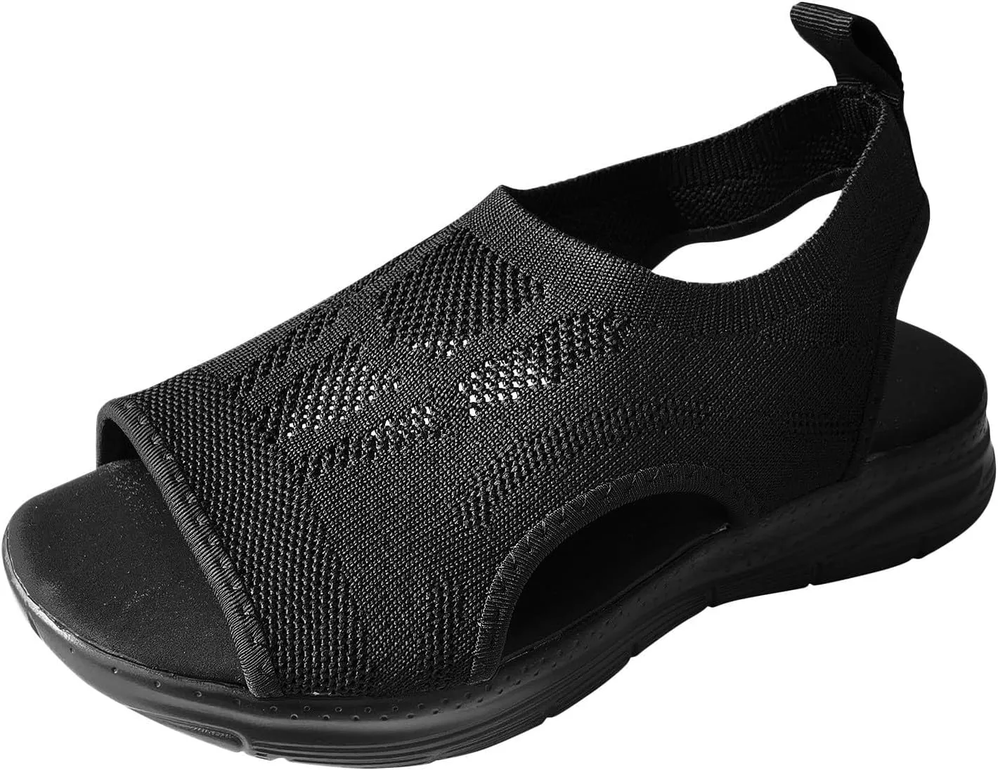 Casual Fashion Women's Shoes Platform Sandals Fish Mesh Summer Mouth Women's Women's Sandals Wide Width Shoes for Women