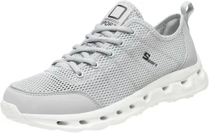 Casual Shoes Lace up Men Sneakers New Pattern Mesh in Breathable Comfortable Fashionable Simple Large Casual Sports