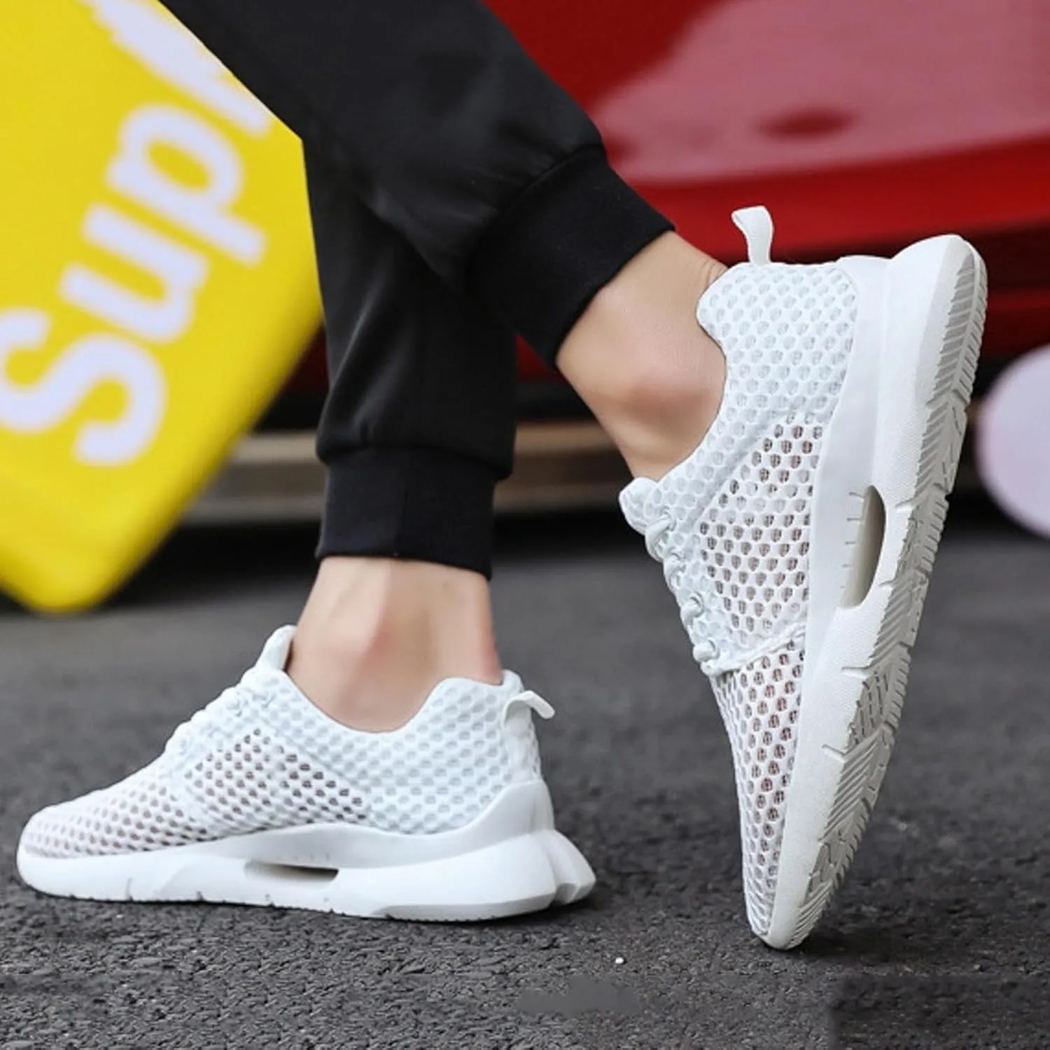 Casual Walking Shoes Men's Breathable and Comfortable Soft Sole Comfortable Sneakers