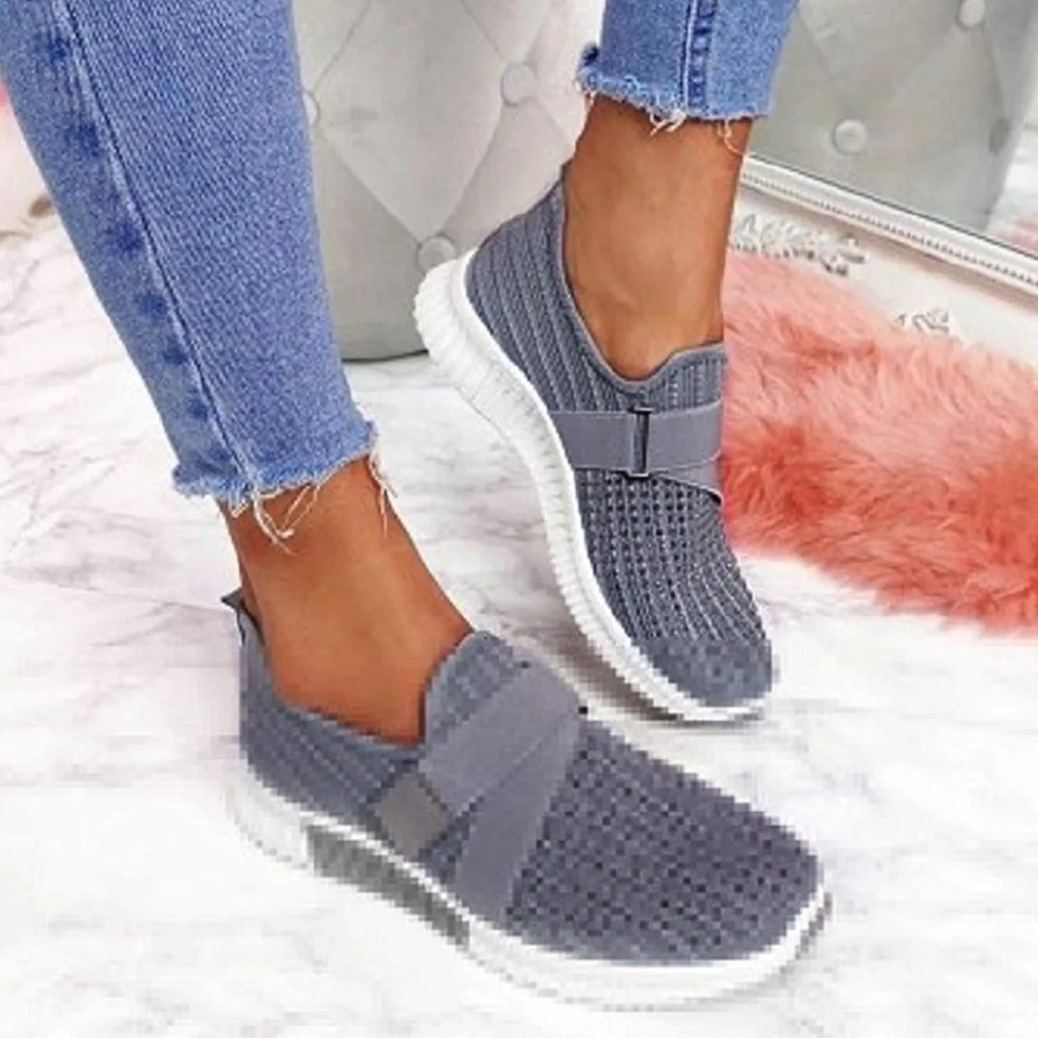 Chunky Sneakers for Women Brown Women's Black Non Slip Shoes Nursing Shoes Women Comfortable Wide Comfortwear Ortho Shoes for Women Plantar Fasciitis Wide Width Slip On Walking Shoes for Women