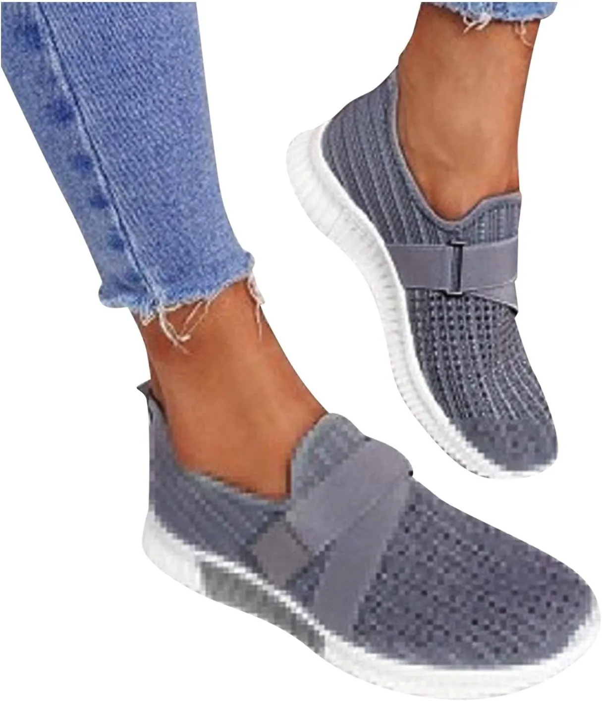 Chunky Sneakers for Women Brown Women's Black Non Slip Shoes Nursing Shoes Women Comfortable Wide Comfortwear Ortho Shoes for Women Plantar Fasciitis Wide Width Slip On Walking Shoes for Women