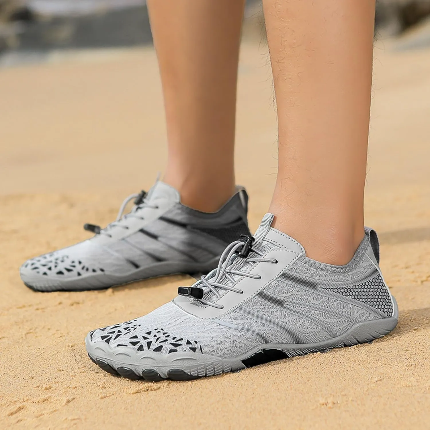 Couples All Seasons Five Finger Water Shoes Swimming Shoes Men and Women Multifunctional Yoga Shoes Barefoot Shoes Women