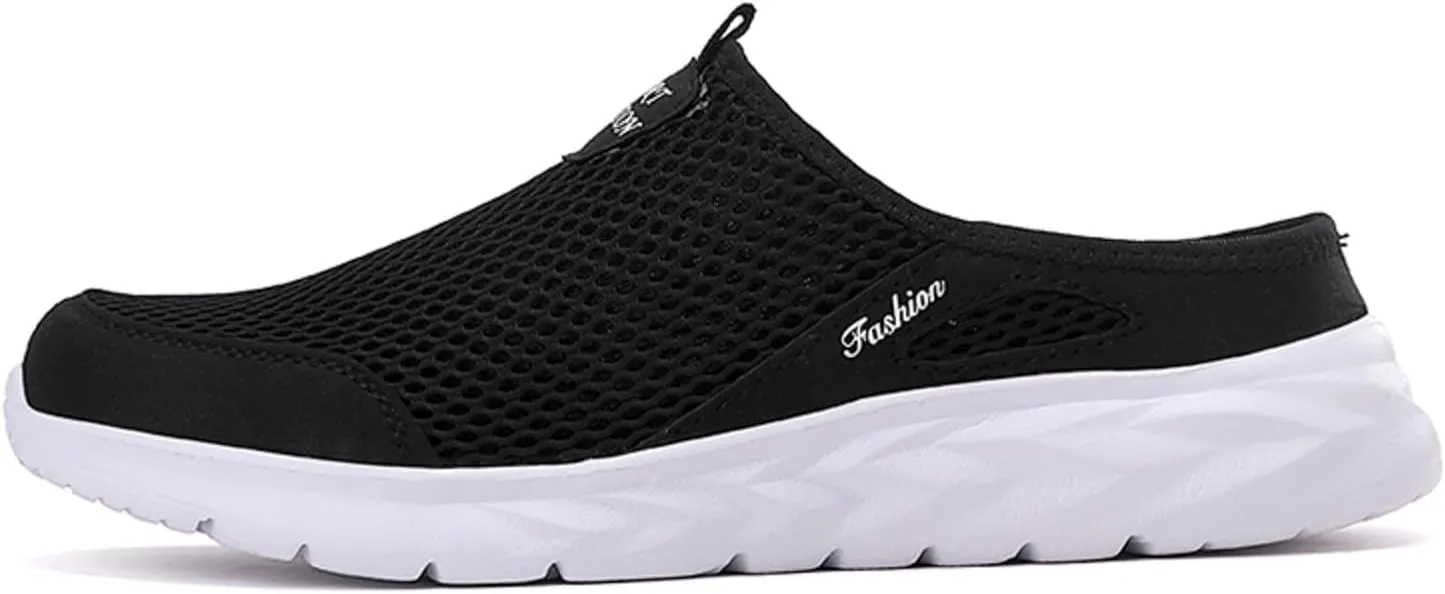 Fashion Sneaker Lace-Up Men Sports Shoes Fashion New Pattern Solid Color Simple Mesh Breathable Comfortable Flat Bottom