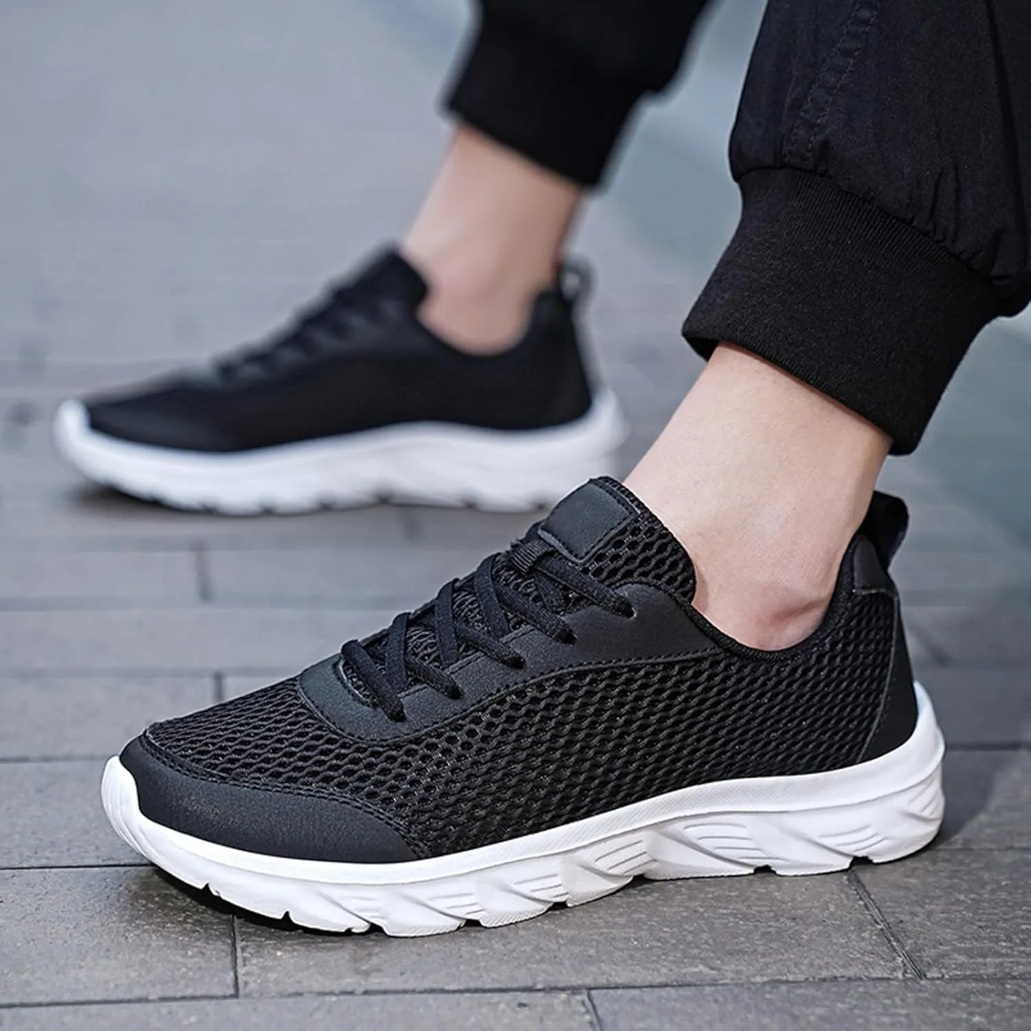 Fashion Sneakers Comfortable Men Sports Shoes Fashionable New Pattern Minimalist Couple Breathable Comfortable Mesh Non
