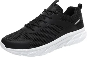 Fashion Sneakers Shoes Men Sports Shoes Fashionable and Simple Solid Color New Pattern Summer Mesh Breathable and
