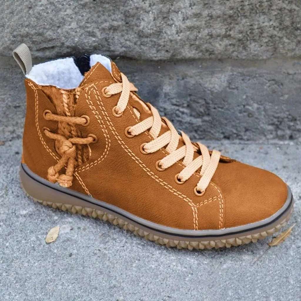 Flat Booties for Women Ankle Boot for Women Wide Woman Booties Low Heel 2024 Heel Ankle Boots Men Fall Casual Ankle Boots for Women 2024 Women's Brown Leather Ankle Boots