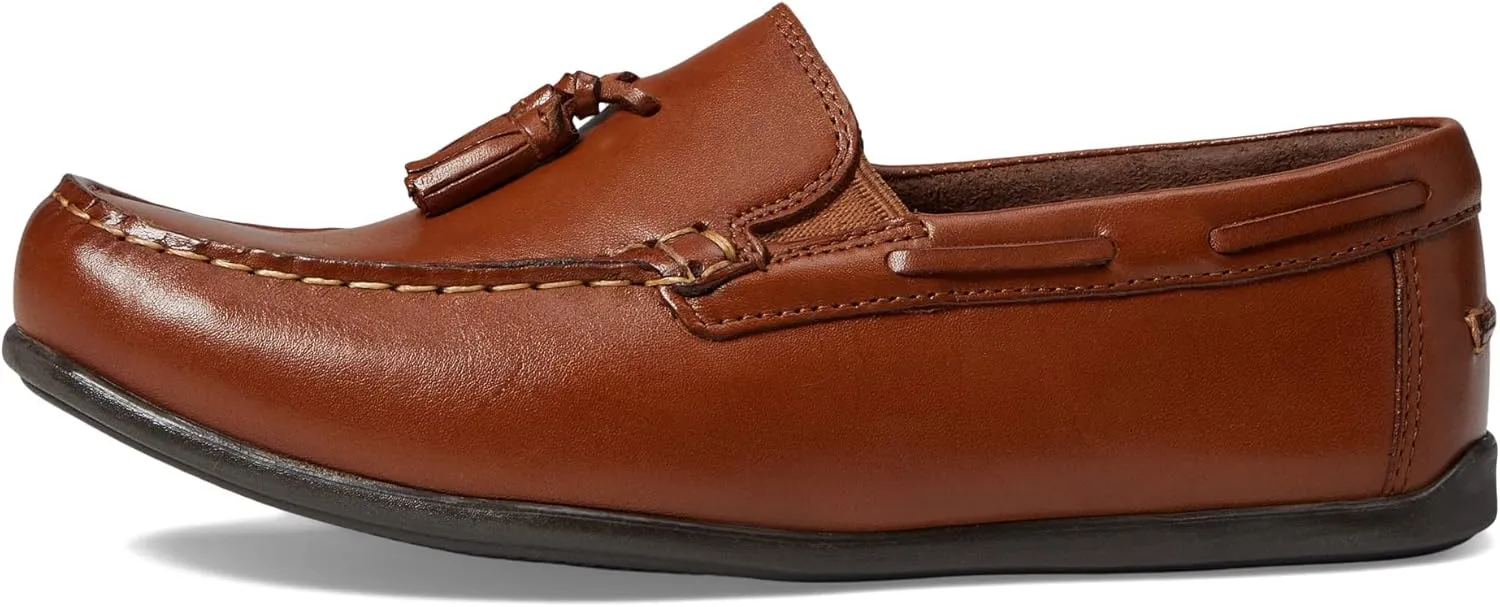 Florsheim Boy's Jasper Jr Moc Toe Drop Tassel (Toddler/Little Big Kid) Loafer