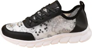 Flying Weaving Sneakers Women New Korean Fashion Round Head Lace Up Casual Shoes Thick Bottom Running Shoes Womens Shoes Water