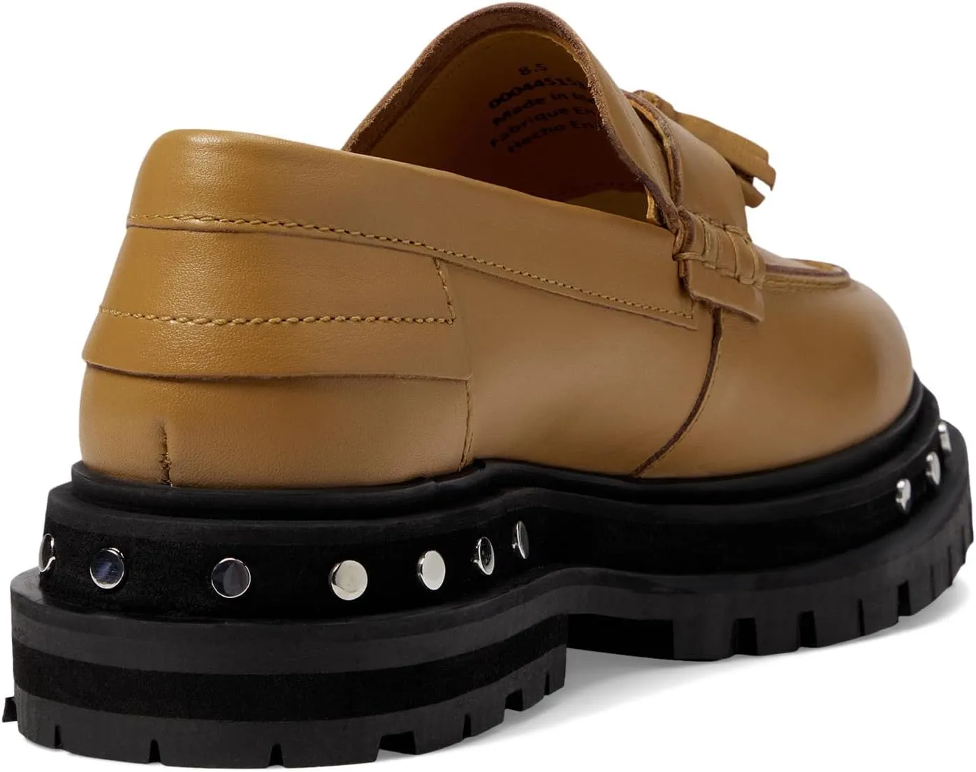 Free People Teagan Tassel Loafers for Women - Sleek Leather Upper - Lugged Platform Sole - Synthetic Outsole