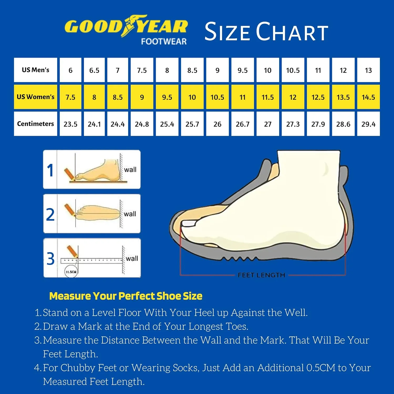 Goodyear Shift Racing Sneaker for Men, Pair, Athletic Auto Racing Footwear with Non-Slip EVA Rubber Soles, PU Leather Upper, Mesh Lining