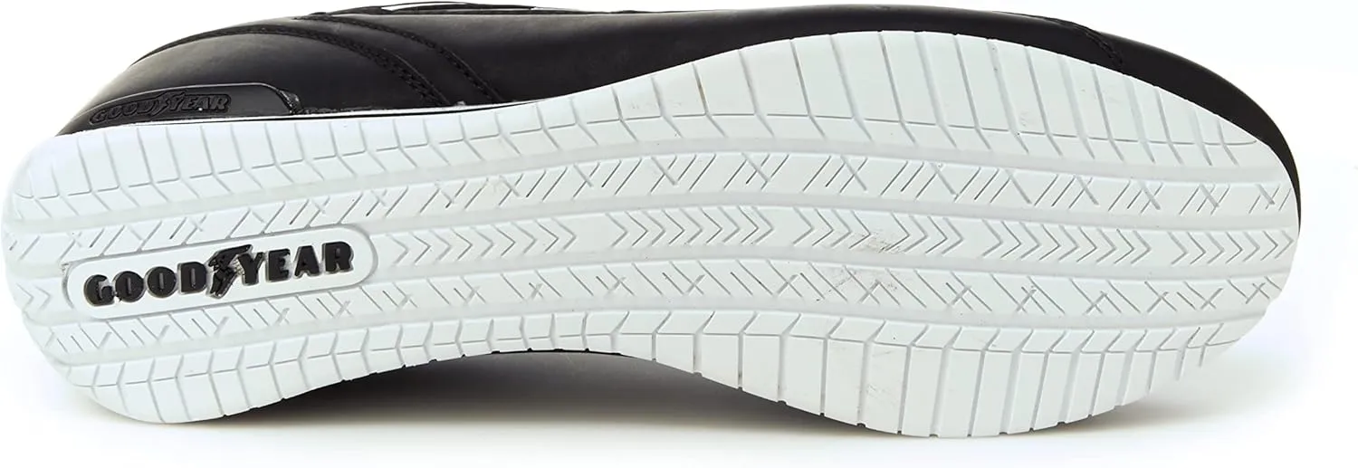 Goodyear Shift Racing Sneaker for Men, Pair, Athletic Auto Racing Footwear with Non-Slip EVA Rubber Soles, PU Leather Upper, Mesh Lining