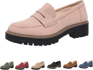 INGKE Platform Loafers for Women - orthoture-Orthopedic Platform Loafers, Orthopedic Shoes for Women