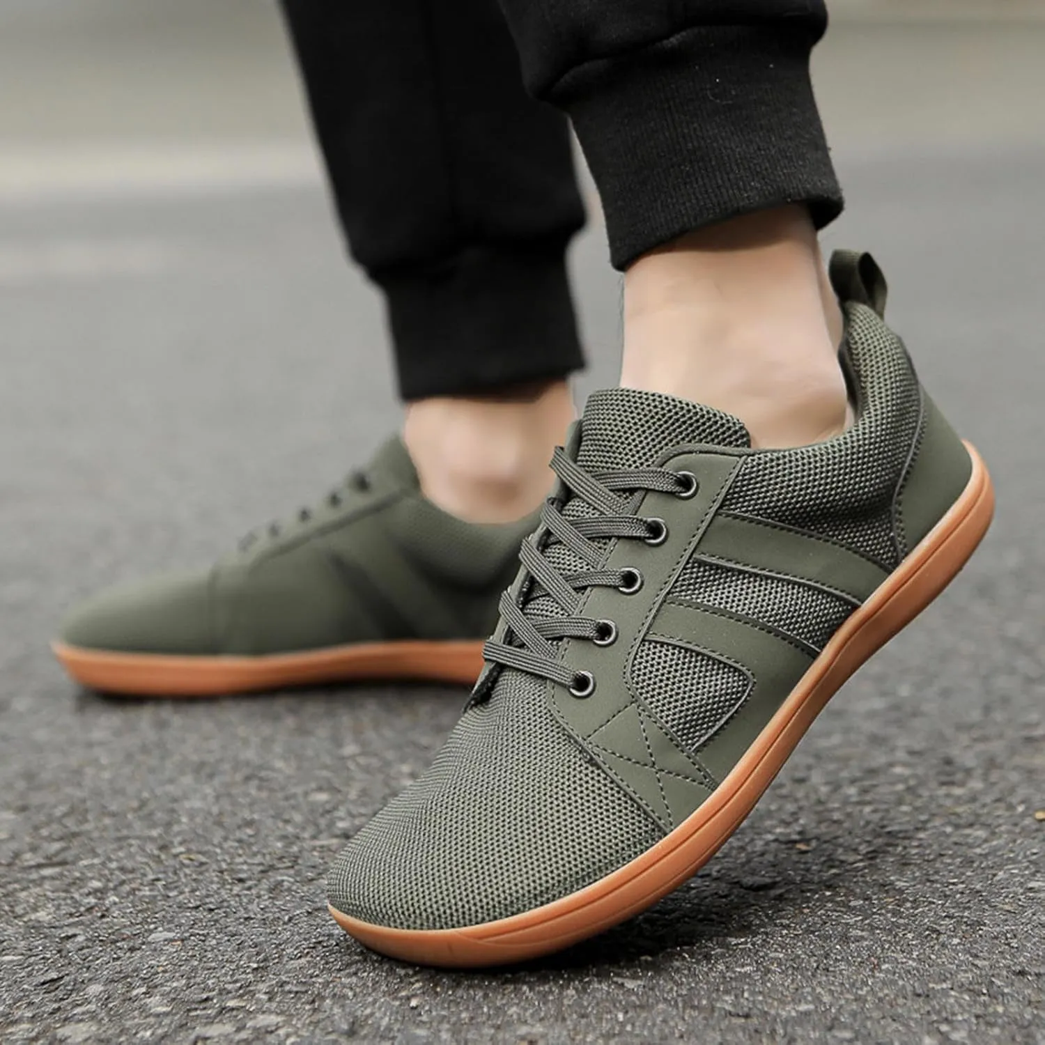 IWIHMIV Mens Tennis Shoes Men's Running Shoes Lightweight Breathable Walking Shoes Non Slip Athletic Sneakers Casual Sports Shoes