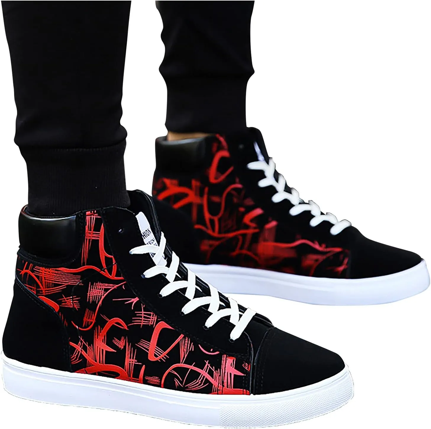 IWIHMIV Non Slip Shoes Mens Running Shoes Lightweight Breathable Running Shoes Comfortable Athletic Shoes for Men