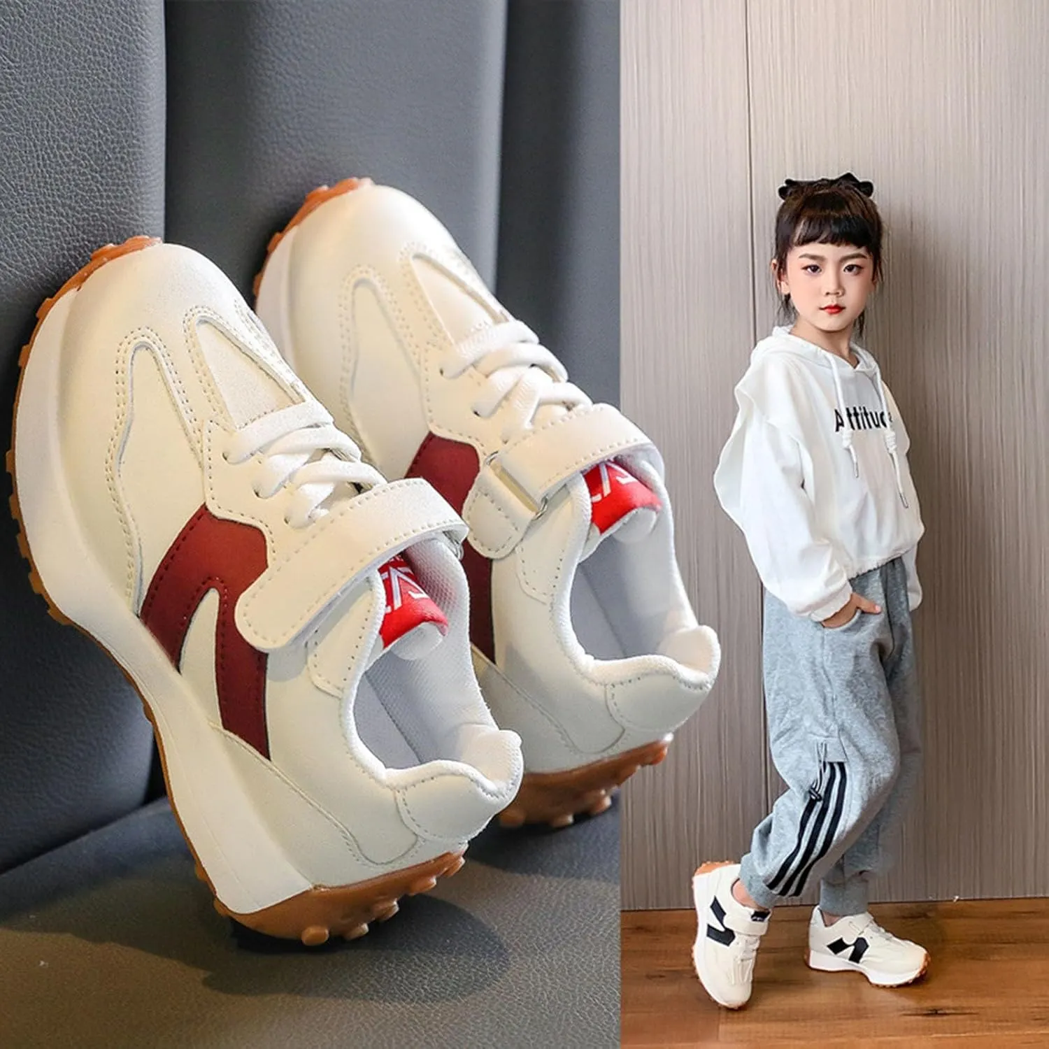 IWIHMIV Toddler Walking Shoes Girl Tennis Shoes Boys Shoes Kids Sneakers Tennis Running Shoes Lightweight Walking Shoes