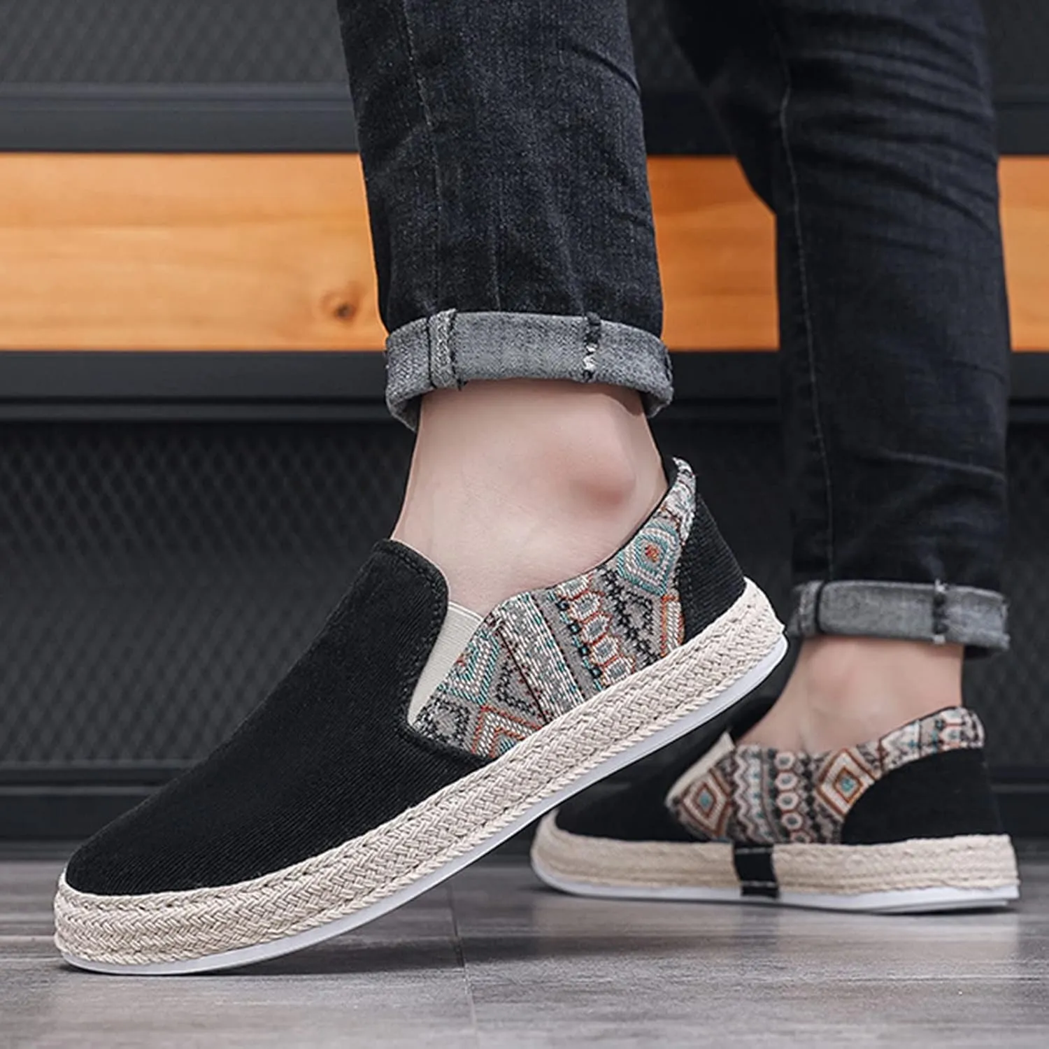 IWIHMIV Walking Shoes for Men Non Slip Men Casual Shoes Men's Running Shoes Tennis Fashion Sneakers Breathable Sports Shoes