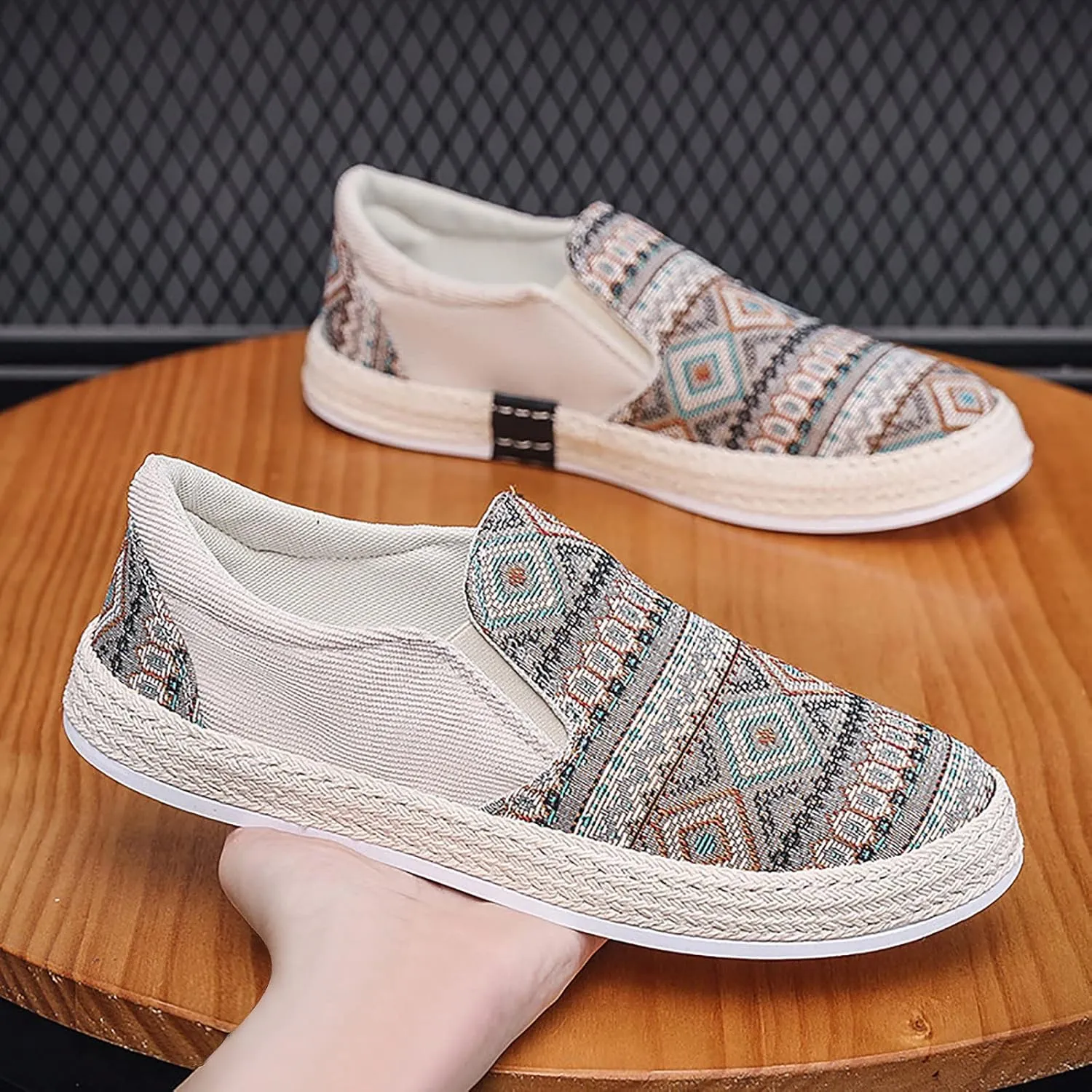 IWIHMIV Walking Shoes for Men Non Slip Men Casual Shoes Men's Running Shoes Tennis Fashion Sneakers Breathable Sports Shoes