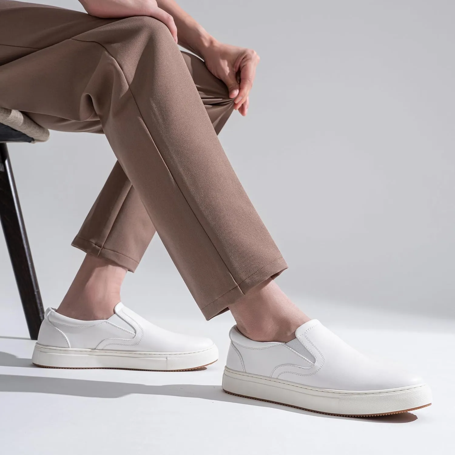 Jousen Mens Slip On Shoes Lightweight Slip On Fashion Sneakers Casual Slip On Shoes for Men