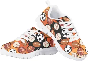 Kids Running Shoes Road Running Shoes Lace Up Tennis Shoes