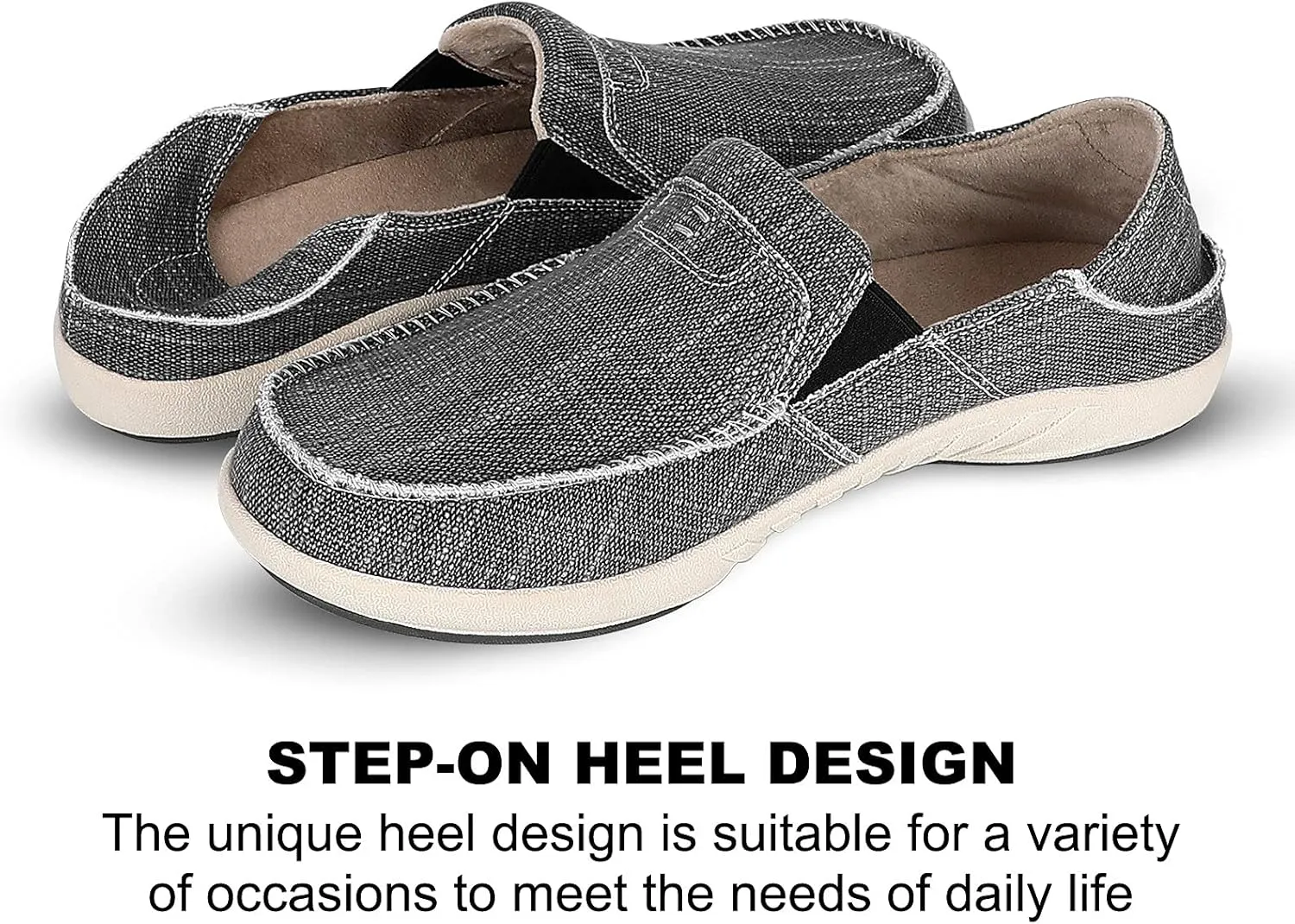 Men's Canvas Slip On Shoes