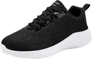 Men's Casual Shoe Fashion Men Mesh Casual Sport Shoes Lace Up Solid Color Running Breathable Soft Bottom