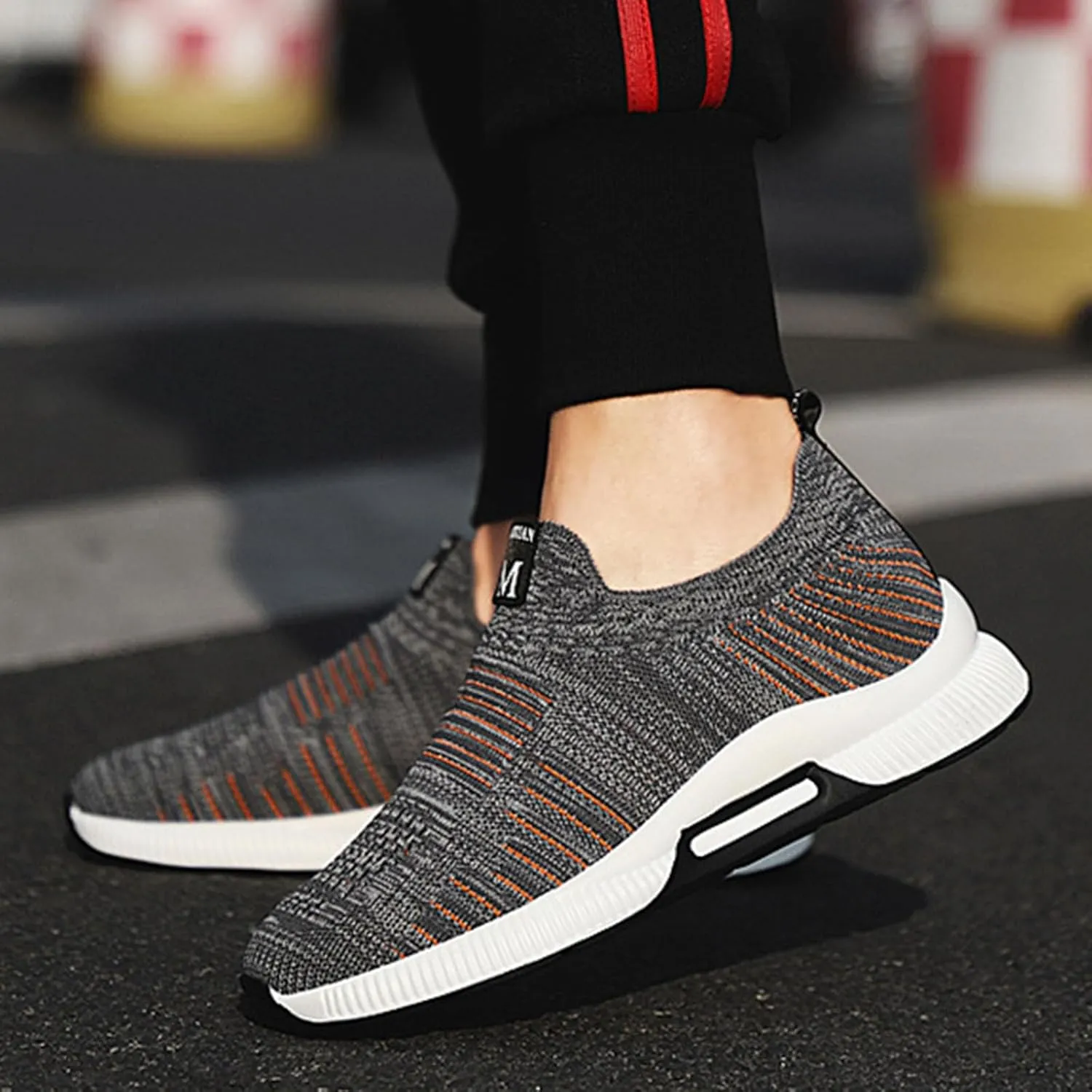 Men's Elevator Shoes Men's Casual Mesh Trainers Lightweight Breathable Lace Up Sports Shoes with Hidden Lift Heel for Men Cm Mens Sneaker Boots Size 12