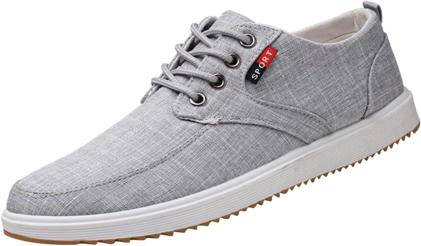 Men’s Everyday Sneakers Men Shoes Fashion Canvas Shoes High Soled Men Canvas Sports Casual for