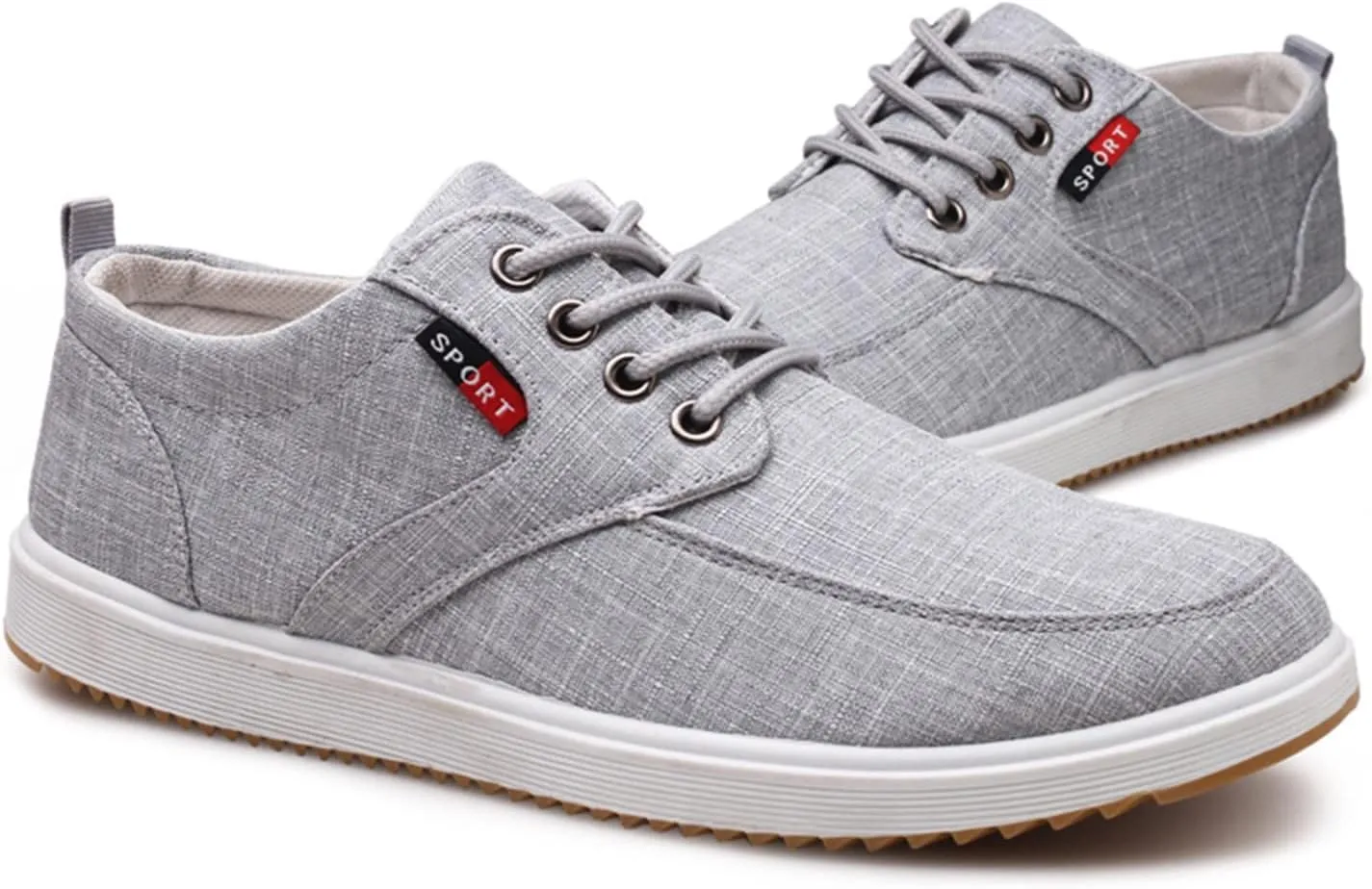 Men’s Everyday Sneakers Men Shoes Fashion Canvas Shoes High Soled Men Canvas Sports Casual for