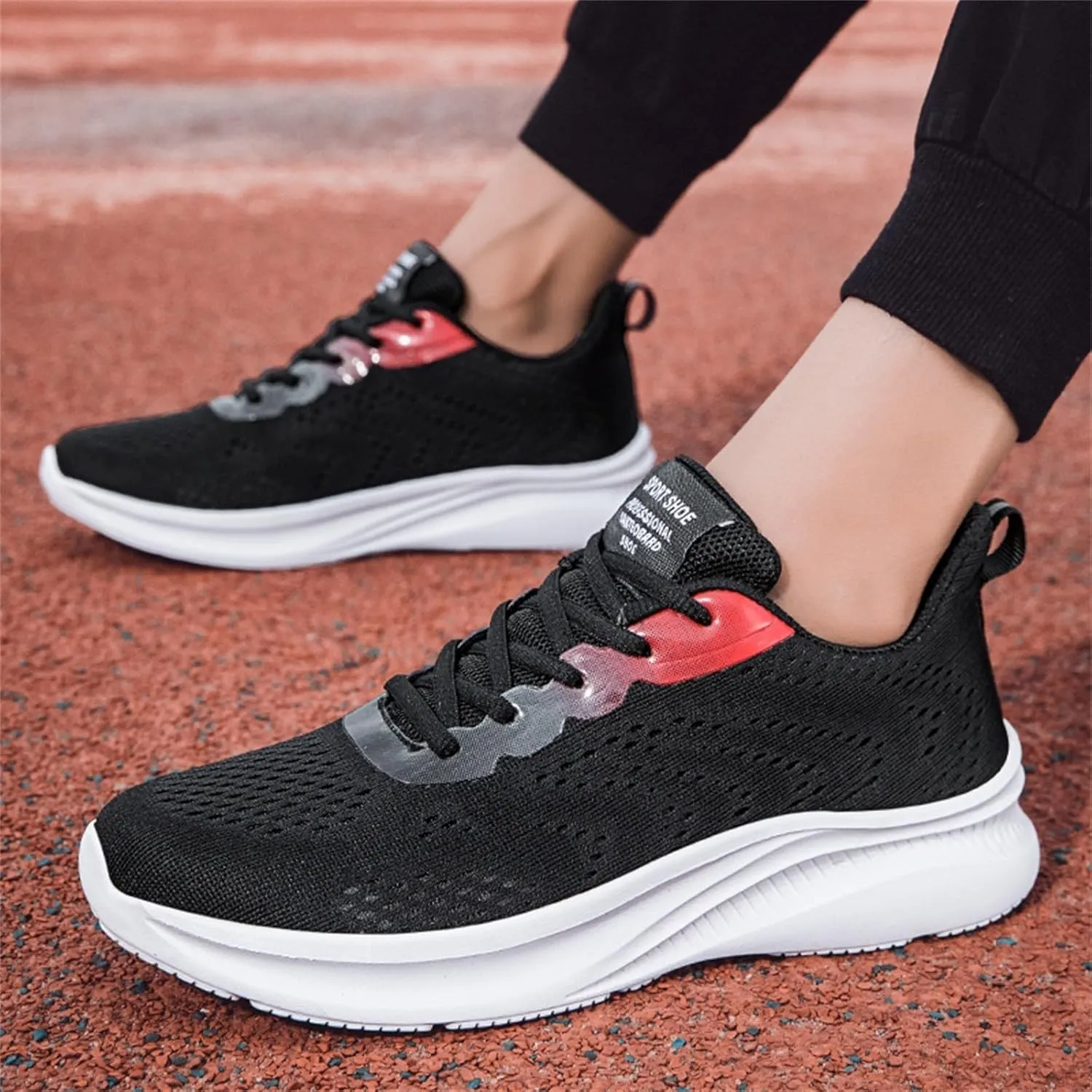 Men's Non Slip Tennis Sneakers Breathable Casual Comfortable Walking Sneaker Men's Stylish Lightweight Sneakers
