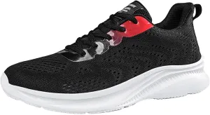 Men's Non Slip Tennis Sneakers Breathable Casual Comfortable Walking Sneaker Men's Stylish Lightweight Sneakers