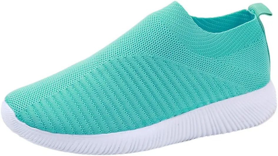 Mens Slip On Sneakers Beach Shoes Women Mens Casual Sneakers Lightweight Round Toe Slip On Casual Mens Loafers Dress Shoes White Platform Sneakers for Women