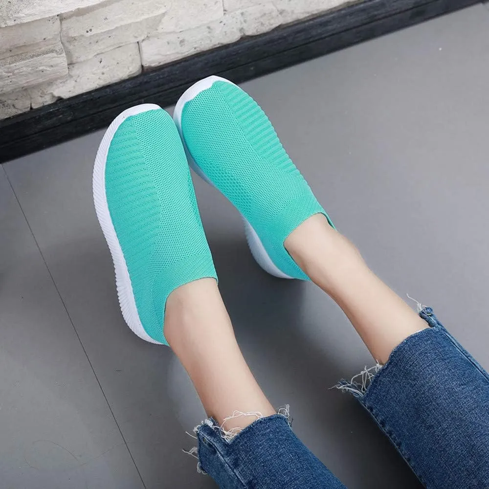 Mens Slip On Sneakers Beach Shoes Women Mens Casual Sneakers Lightweight Round Toe Slip On Casual Mens Loafers Dress Shoes White Platform Sneakers for Women