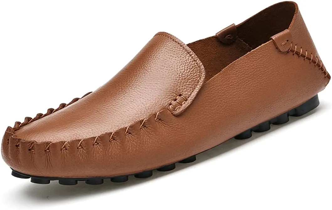 Minishion Mens Casual Loafers Soft Driving Shoes 8812#