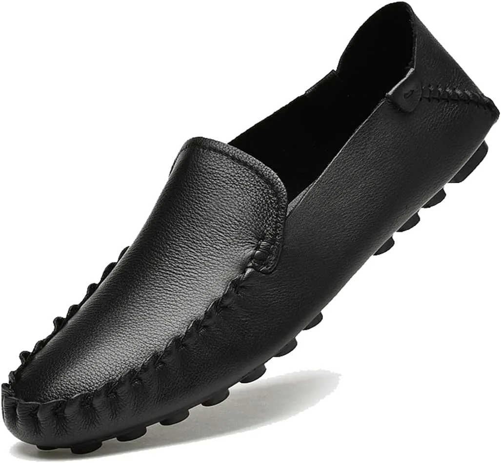 Minishion Mens Casual Loafers Soft Driving Shoes 8812#