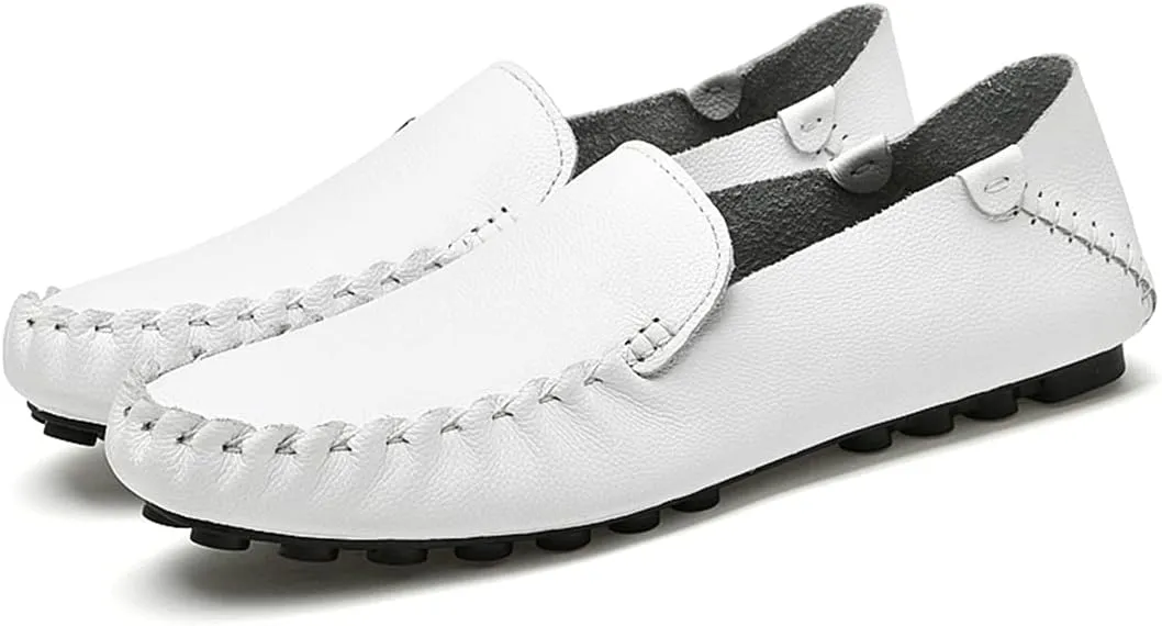 Minishion Mens Casual Loafers Soft Driving Shoes 8812#