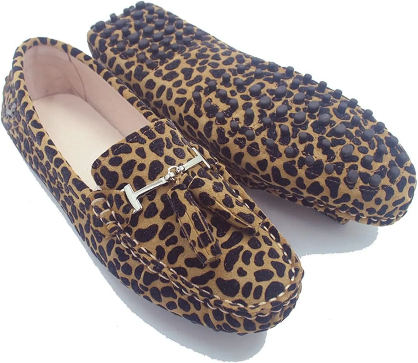 Minishion Summer Loafers for Women Tassel Driving Shoes YB96019
