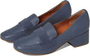 MOOMMO Women Vintage Chunky Low Heel Loafers Pumps Square Closed Toe Snakeskin Penny Loafers Slip On 2" Mid Block Heel Oxford Shoes Suede Strap Patchwork Office Work Shoe Ladies Comfortable 4-11 M US
