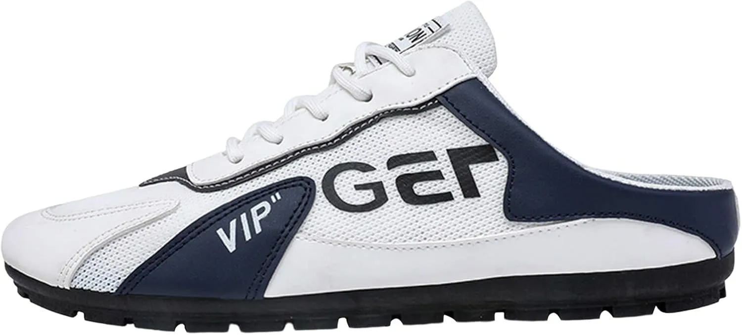 New Men's Shoes Trend Versatile Casual Shoes Lazy Man Half Slipperboard Shoes Shoes Male Loafer Shoes Men Casual Shoes